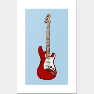 Rock Guitar Posters and Art